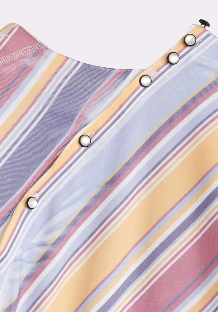 KIKO KOSTADINOV x LEVI'S 000GO-0000 PANDRA HENLEY T-SHIRT MULTI STRIPE (New season FW24)