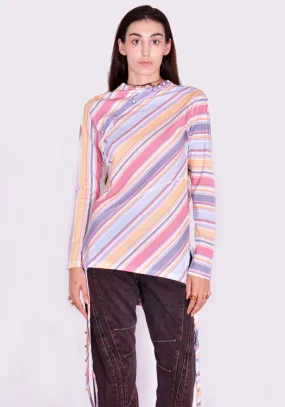 KIKO KOSTADINOV x LEVI'S 000GO-0000 PANDRA HENLEY T-SHIRT MULTI STRIPE (New season FW24)