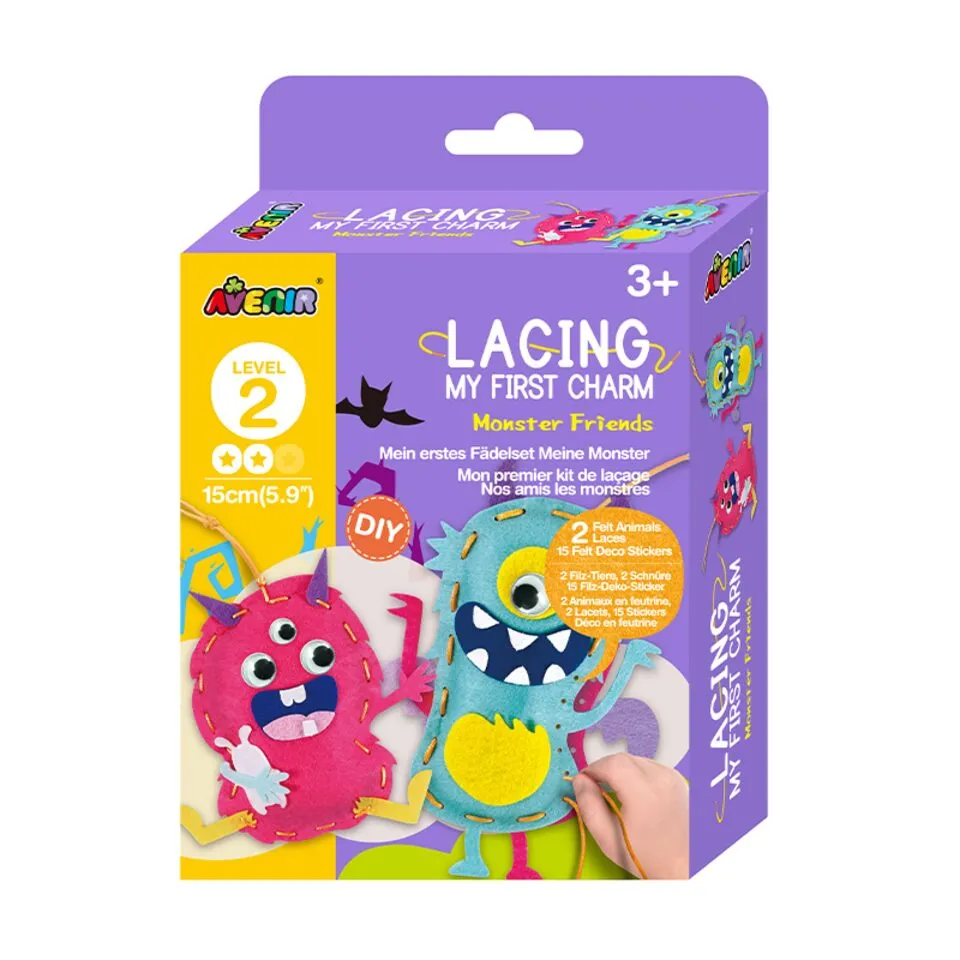 Lacing My First Charm Level 2 - Monster Friends