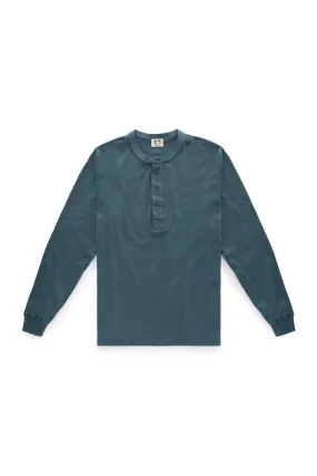 Mantella Long Sleeve Henley Dark Slate