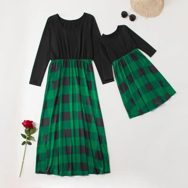 Matching Family Outfit - Mummy & Daughter Long Dress