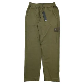Men's Applique Logo Joggers Khaki Size M