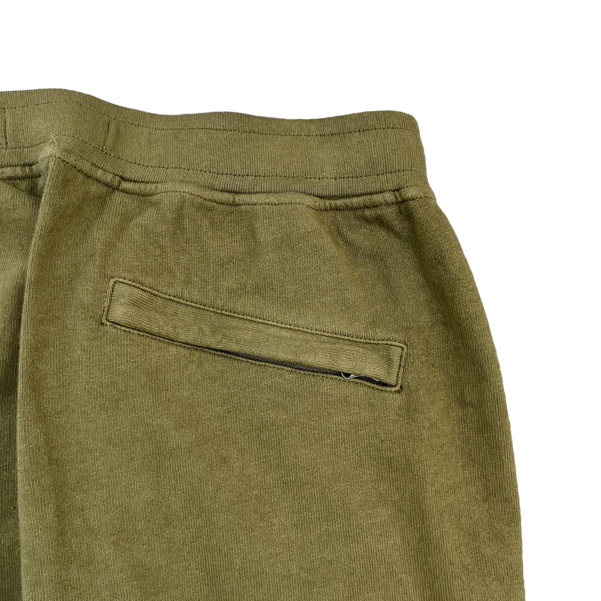 Men's Applique Logo Joggers Khaki Size M