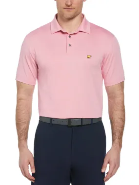 Men's Short Sleeve Solid Texture Polo
