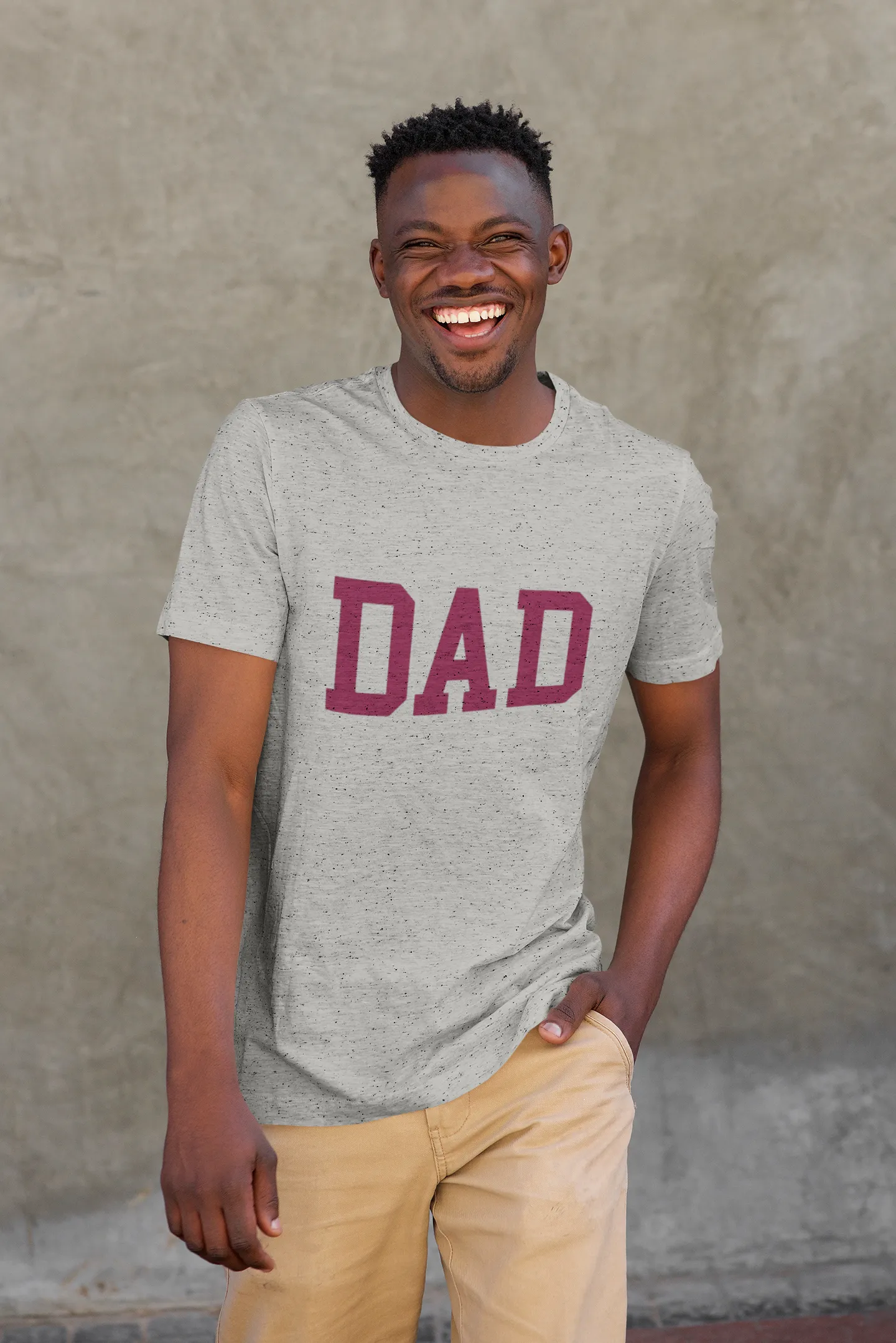 Merlot Labor Gown & Swaddle Set & Dad T Shirt