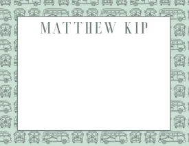 Mint Camper Stationery Set