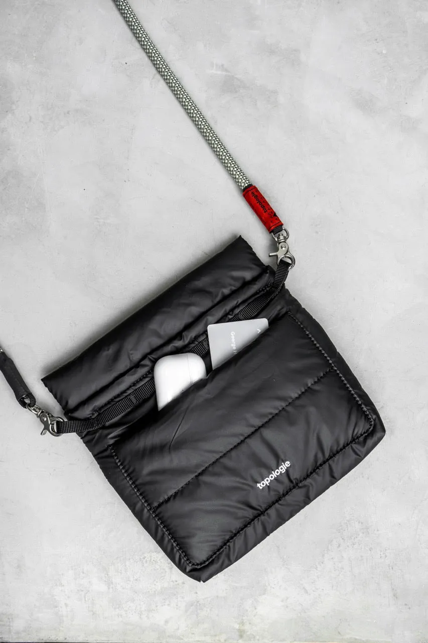 Musette Small / Puffer / Off White  / Bungee Strap Beige