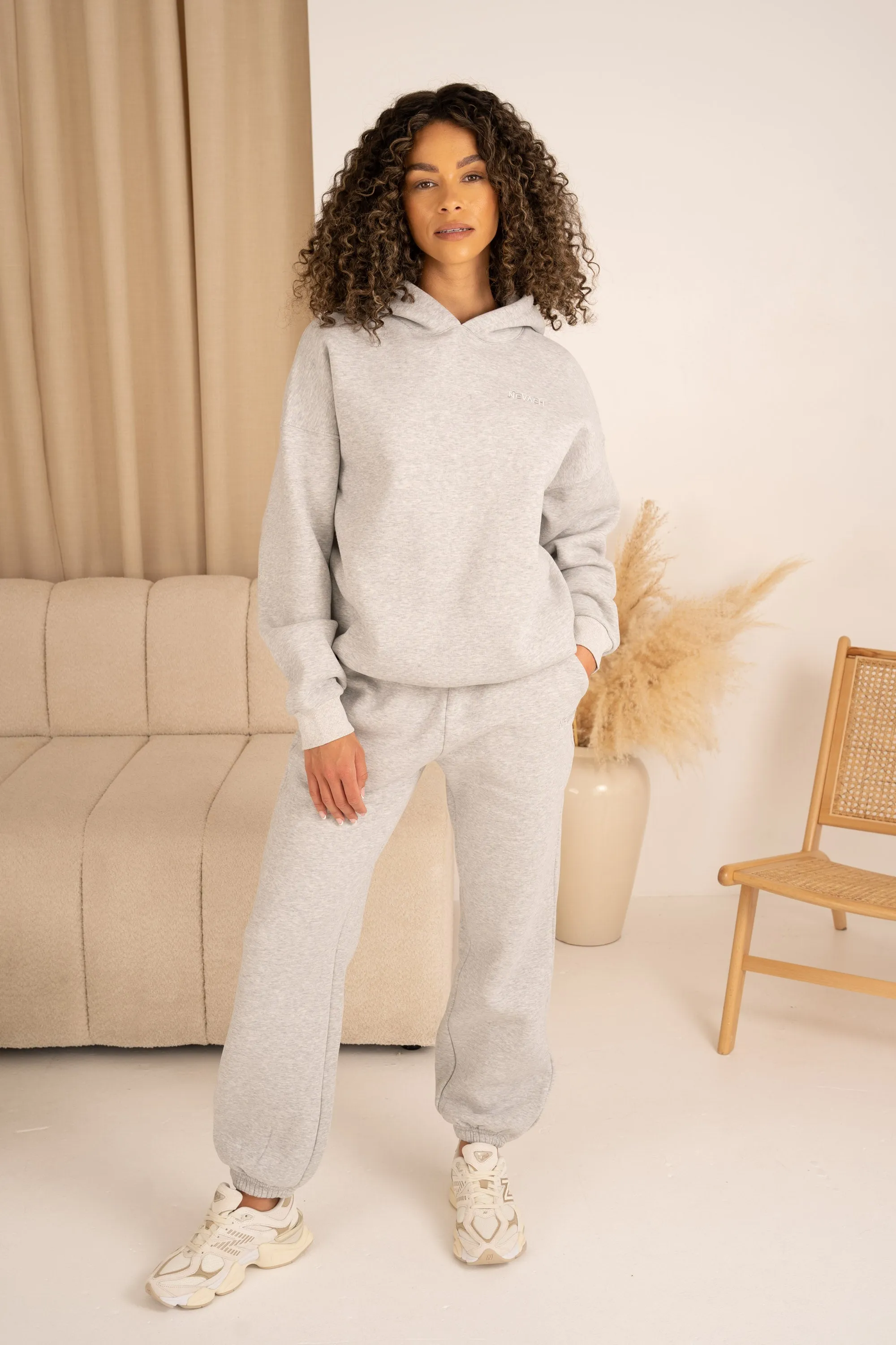 Nevaeh Signature Joggers - Grey Marl