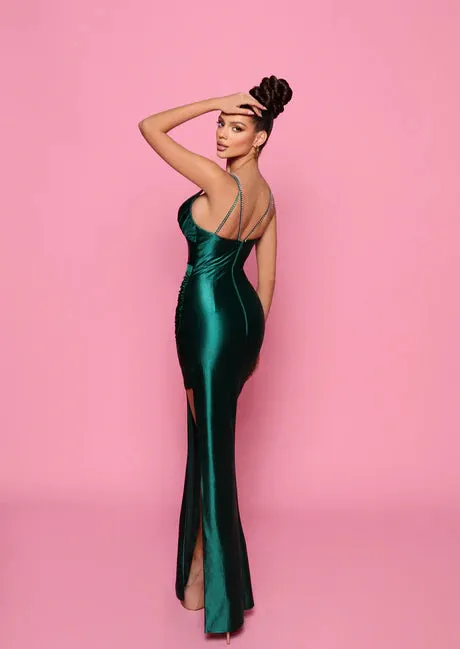 NICOLETTA Nicole Gown - Emerald