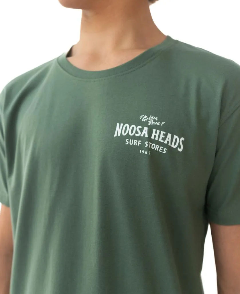 Noosa Easy Rider Tee | Khaki