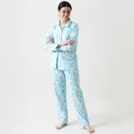 Organic Llama Love Pyjama Set for Women