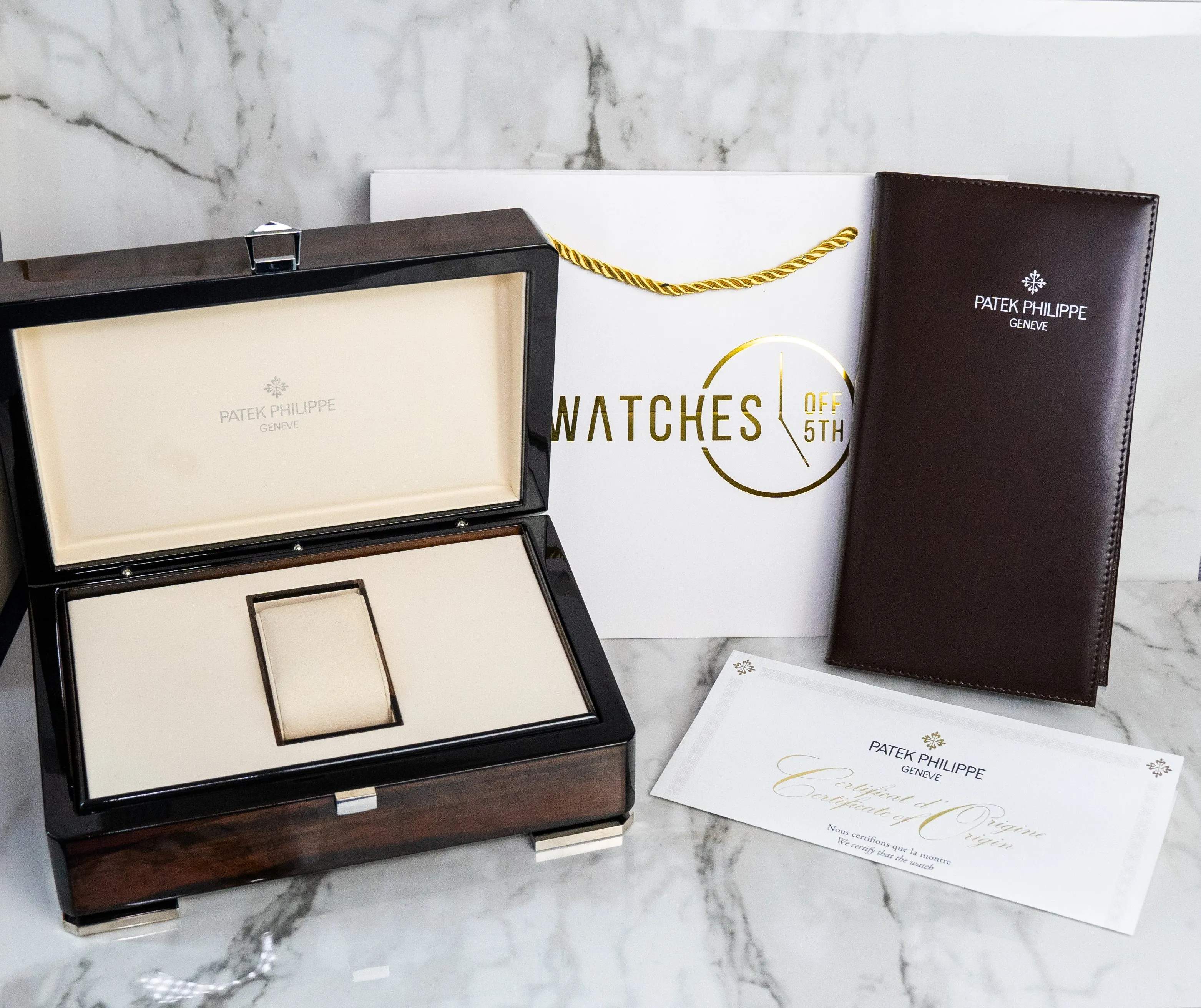Patek Philippe Aquanaut - White Gold - Khaki Green Embossed Dial (Ref# 5168G-010)