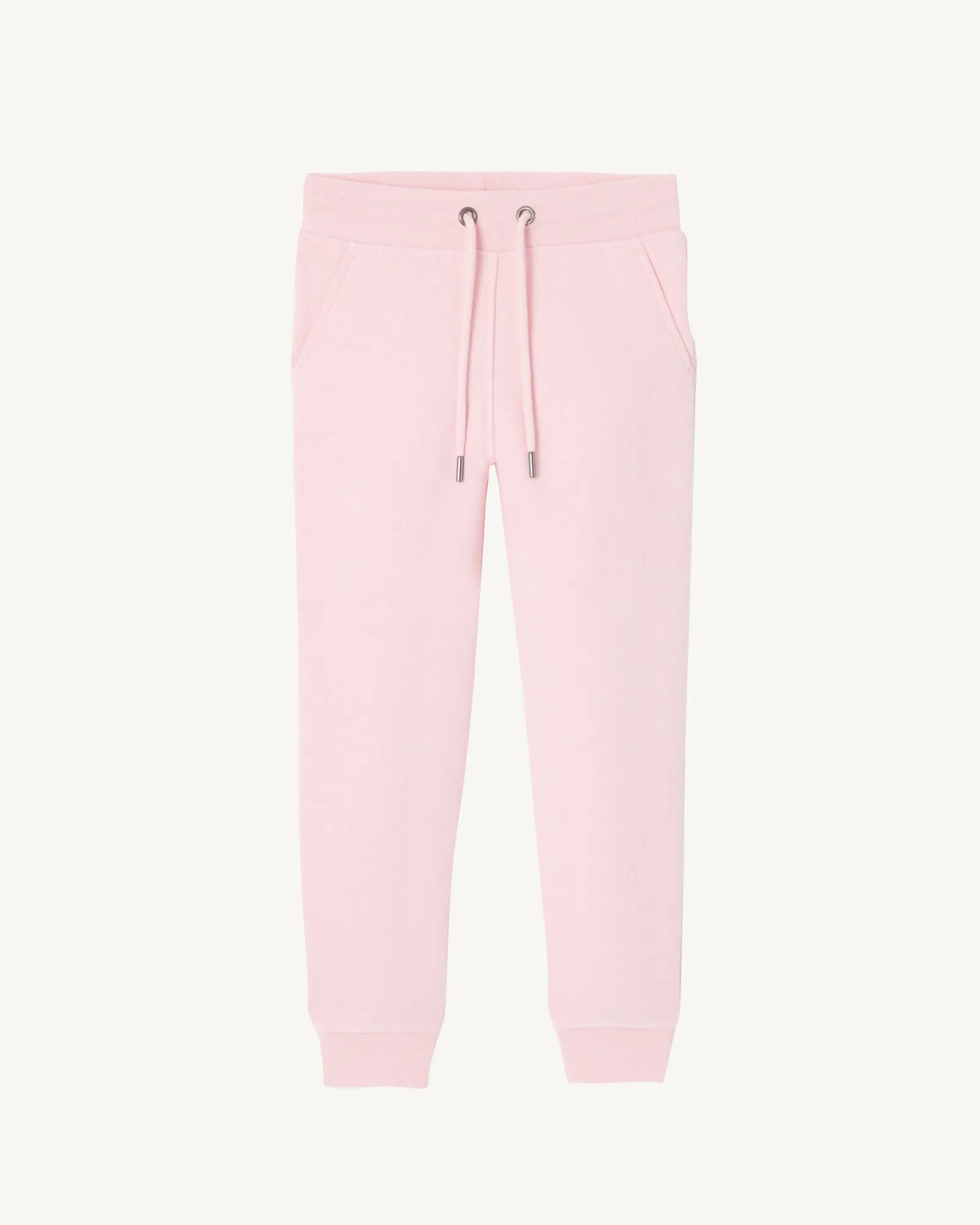 Peach pink Arica kid's organic cotton jogpant