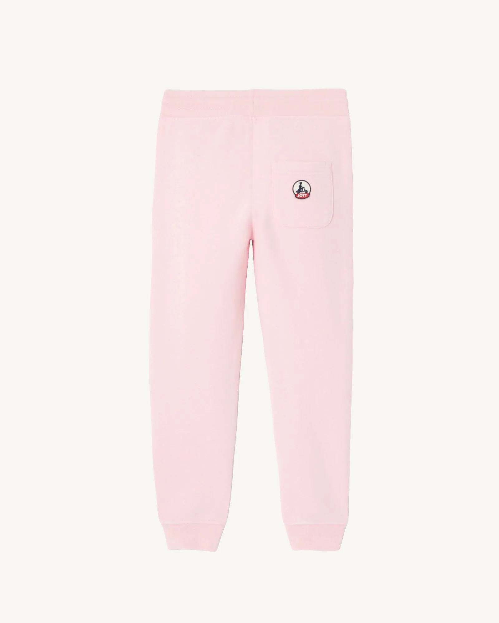 Peach pink Arica kid's organic cotton jogpant