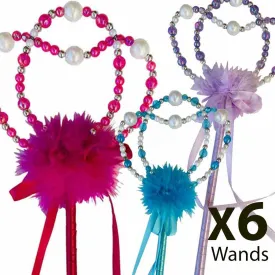 Pearl princess wand x 6
