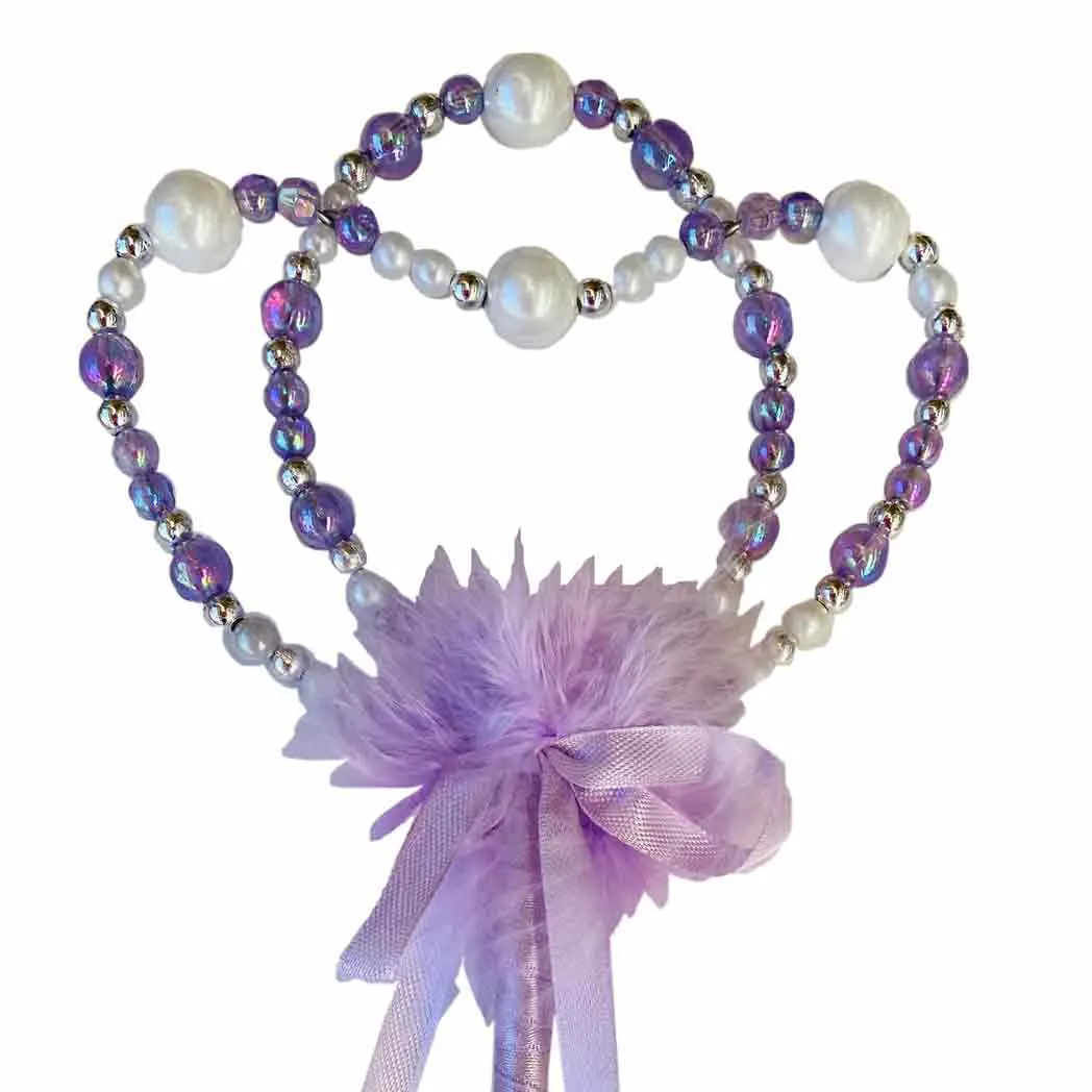Pearl princess wand x 6