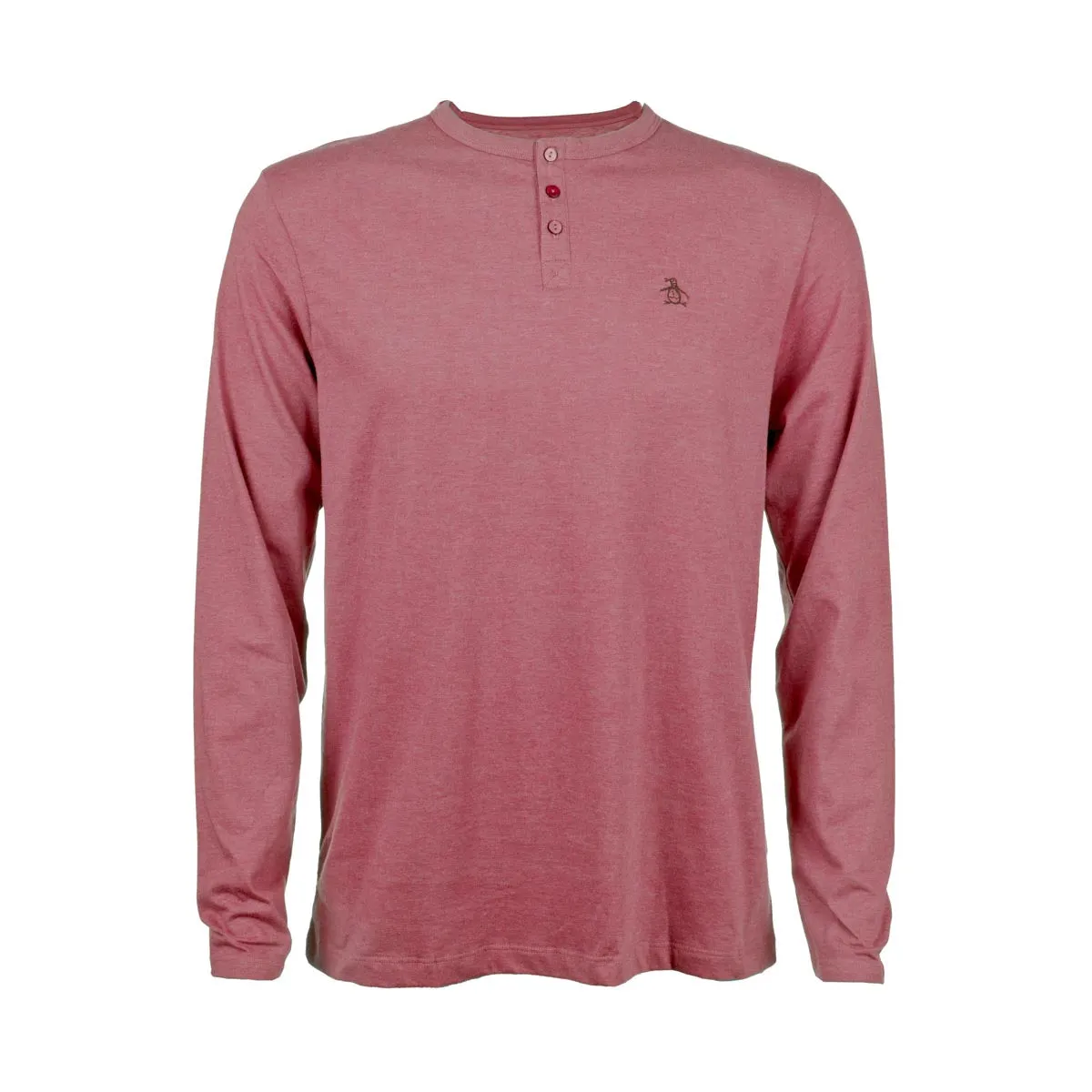 Penguin Men's Henley Long Sleeve Shirt