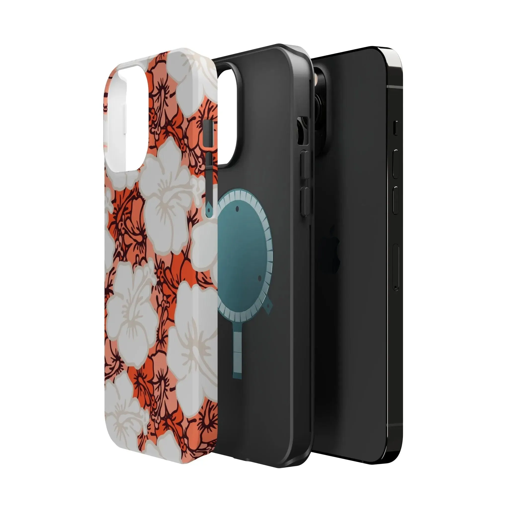 Petal Paradise | Orange Flower Case