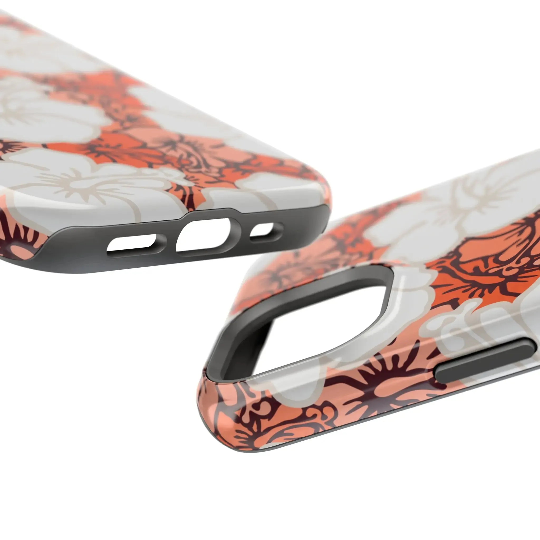 Petal Paradise | Orange Flower Case