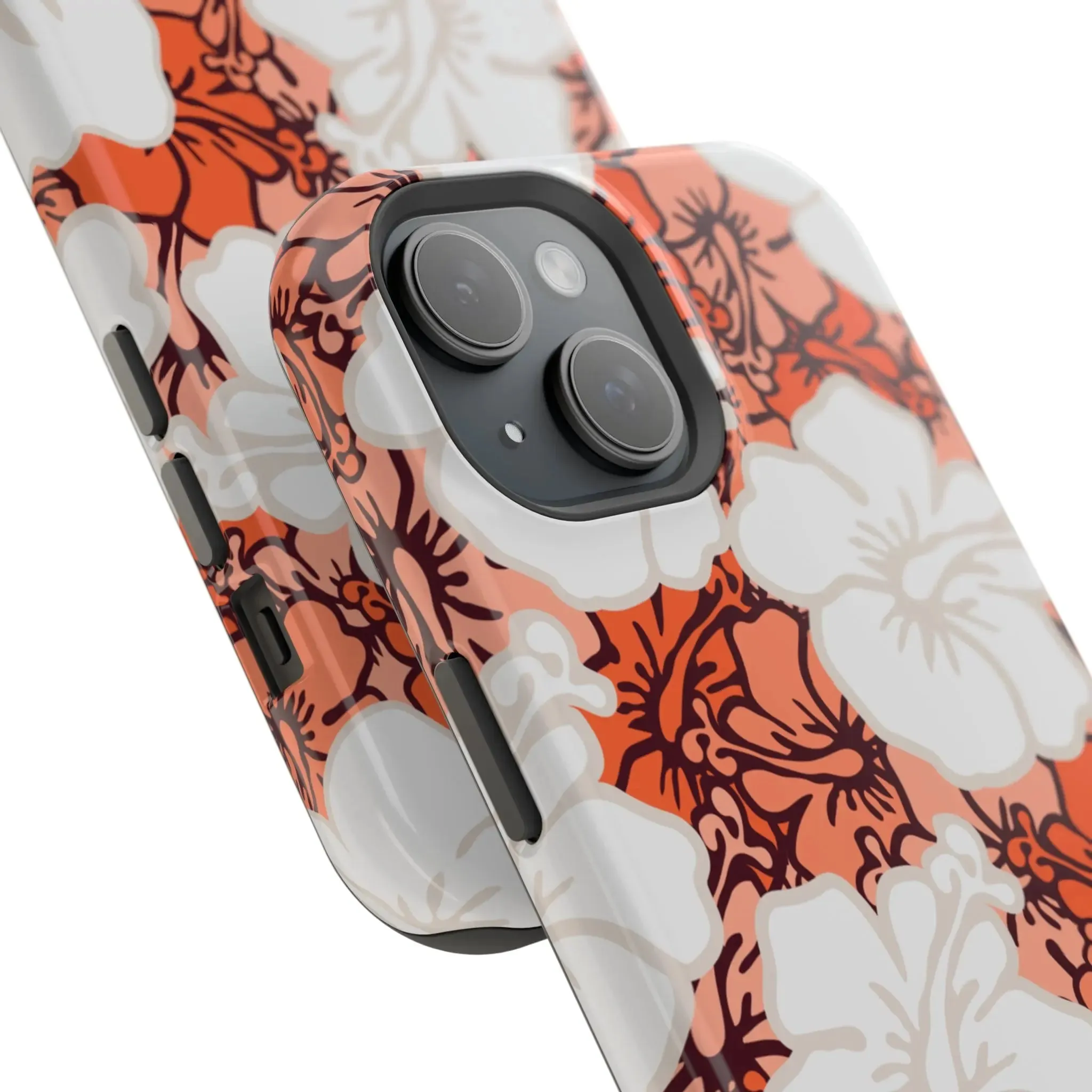 Petal Paradise | Orange Flower Case