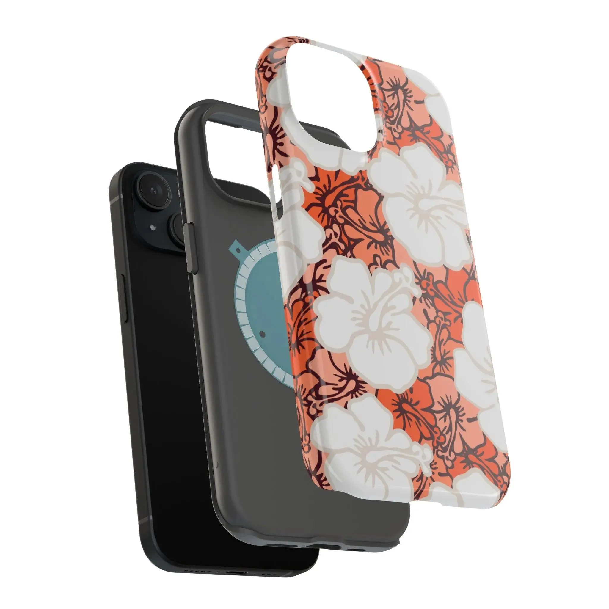Petal Paradise | Orange Flower Case
