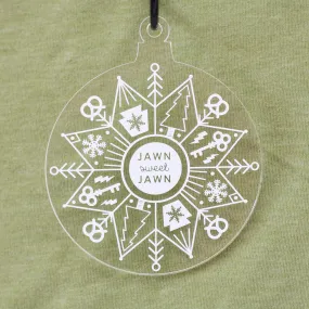 Philadelphia Christmas tree ornament, Jawn Sweet Jawn Philly holiday ornament