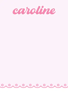 Pink Doily Notepad