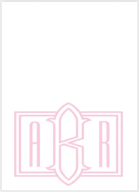 Pink Signature Folded Notes Set
