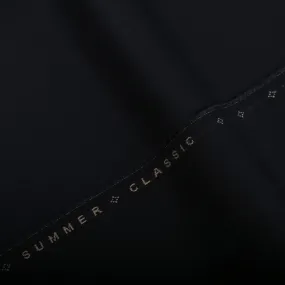 Plain-Navy Blue, Summer Classic Cotton Trousering Fabric