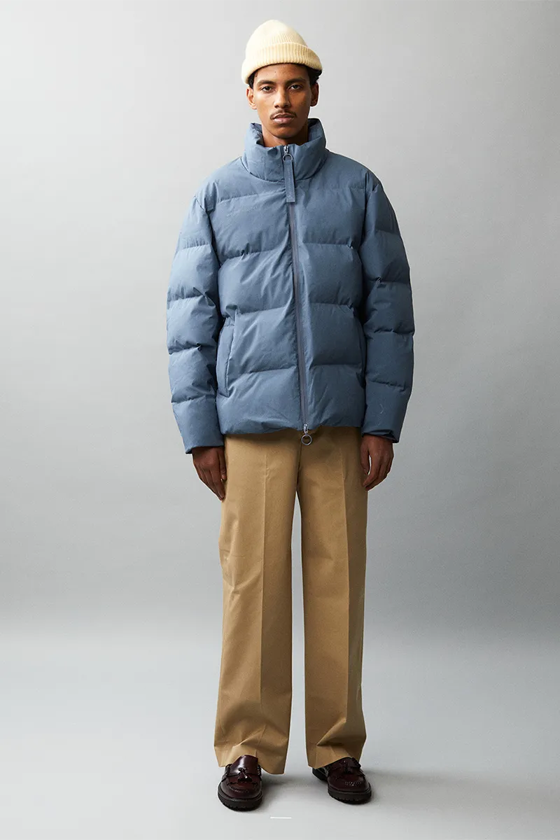 PUFF PADDY ELSENEGGER CRINCLE COTTON AW22 FADED BLUE