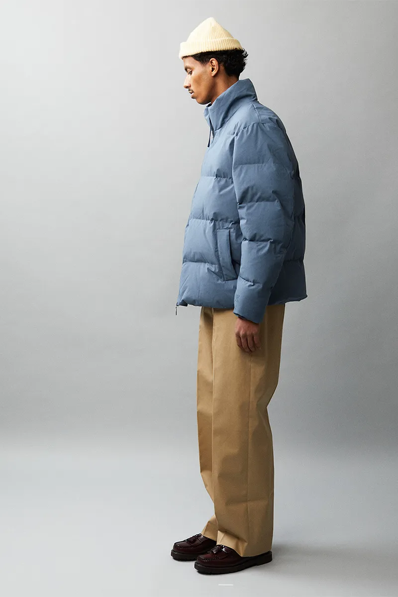 PUFF PADDY ELSENEGGER CRINCLE COTTON AW22 FADED BLUE