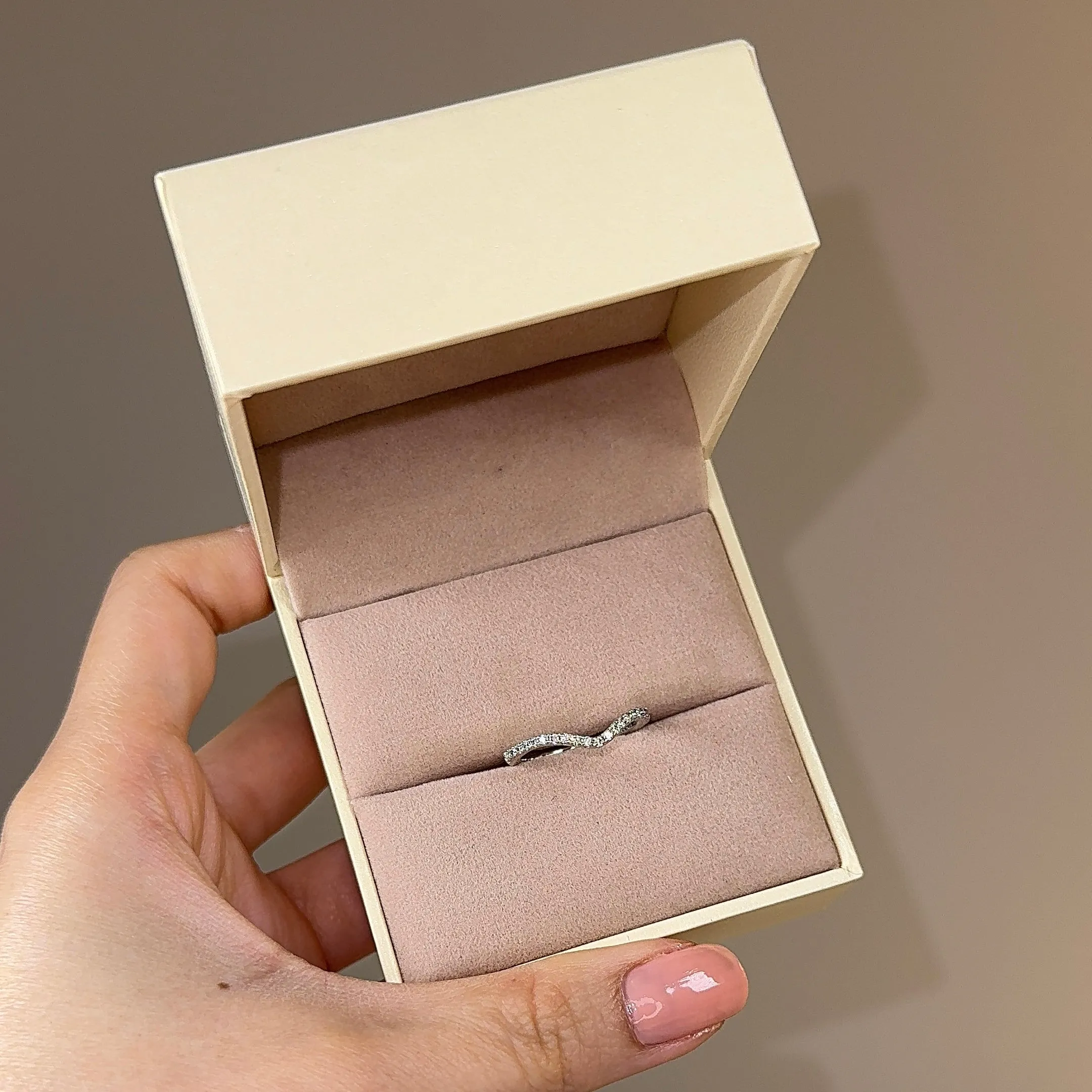 "Kira" Pave U Shape Eternity 0.30ct Diamond Ring ET25