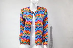 Rainbow Groove Blouse (Size Small)