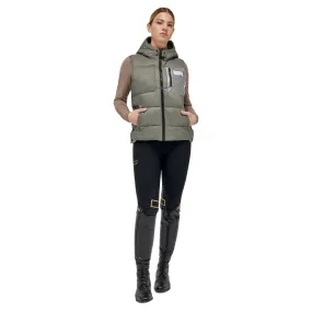 Rider's Gene Puffer Vest with Hood