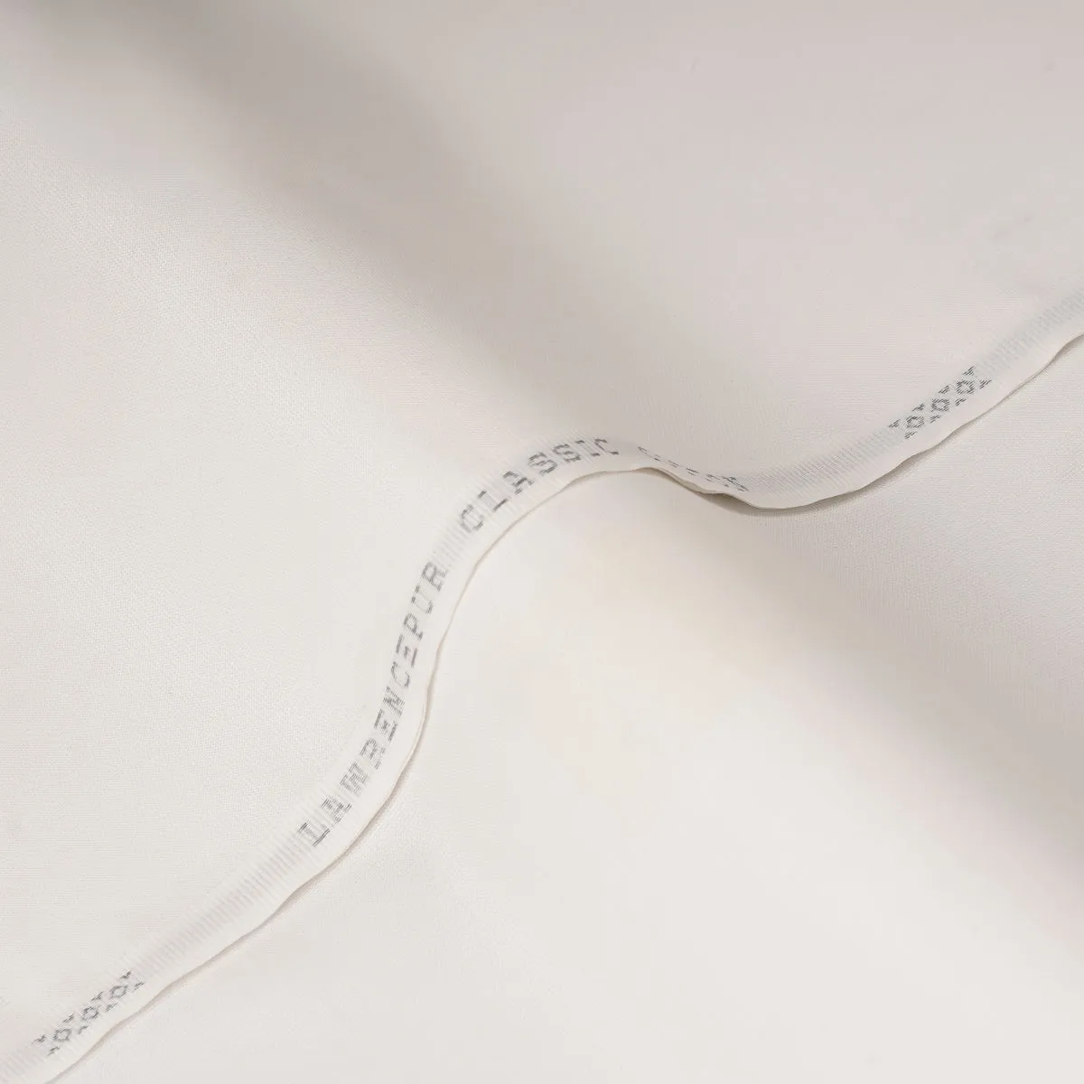 Self Textured Off White, Classic Cotton Shalwar Kameez Fabric