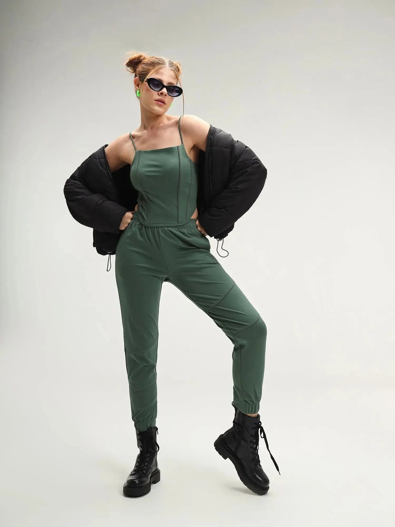 Shanghai Green Reflex Co-ord Set