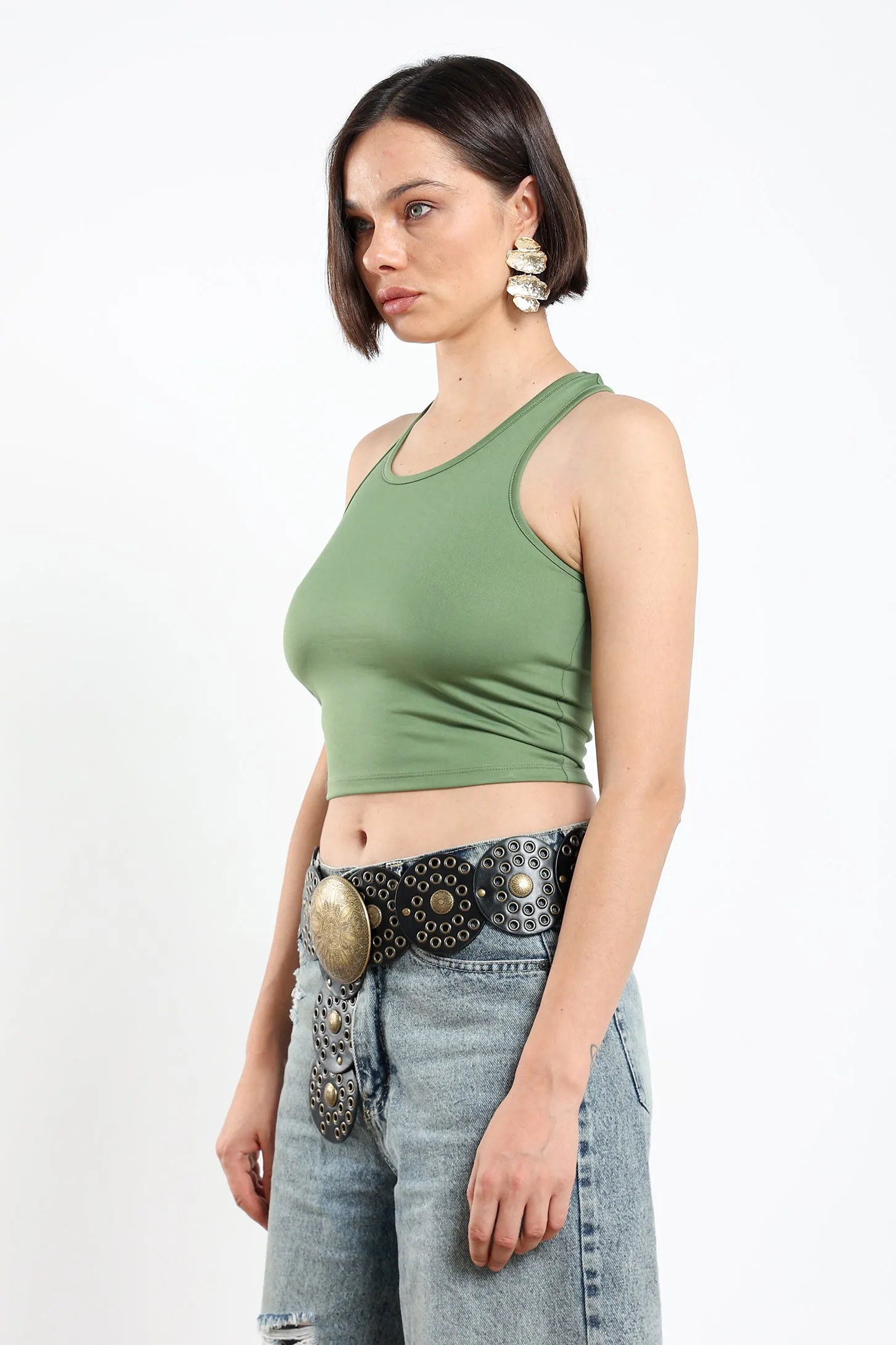 Shape Tank - Khaki
