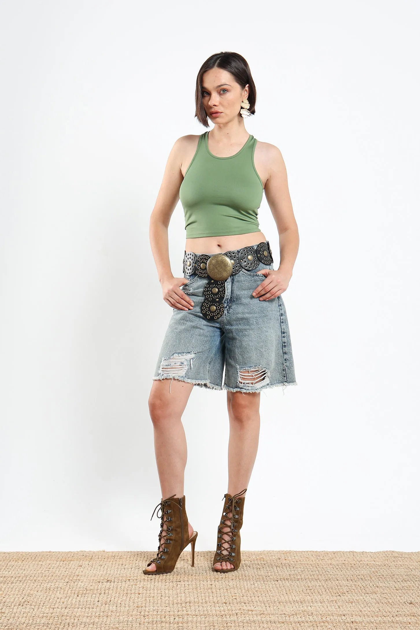 Shape Tank - Khaki
