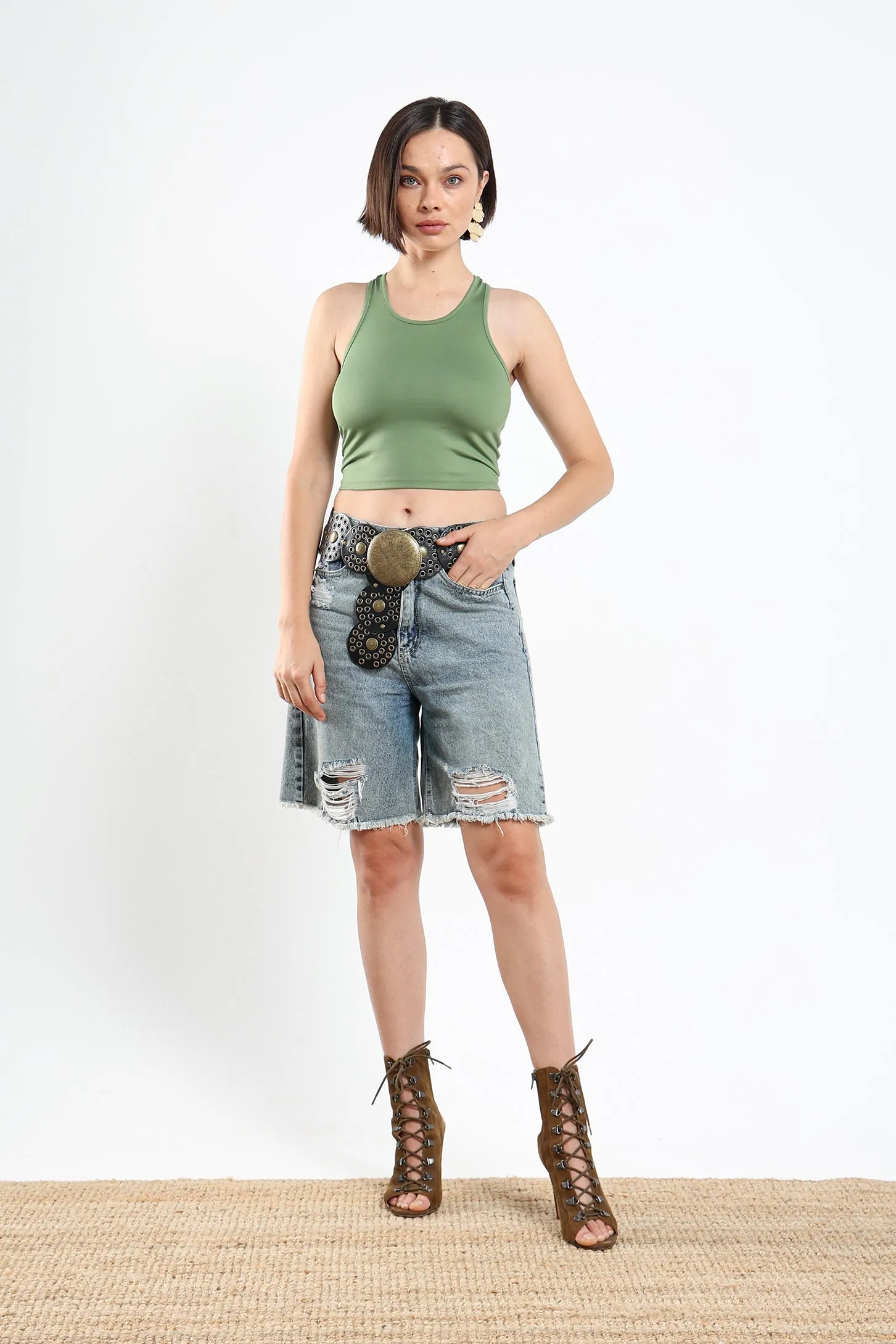 Shape Tank - Khaki