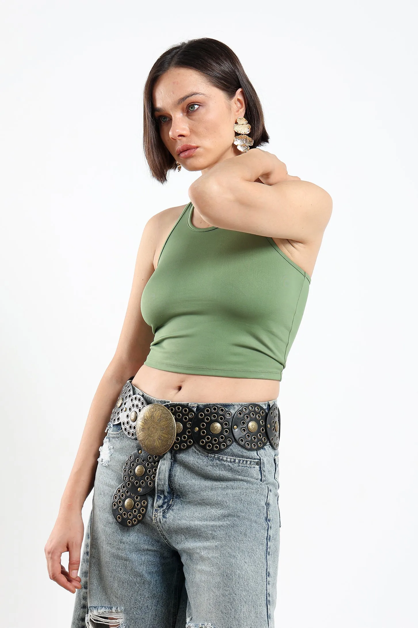 Shape Tank - Khaki