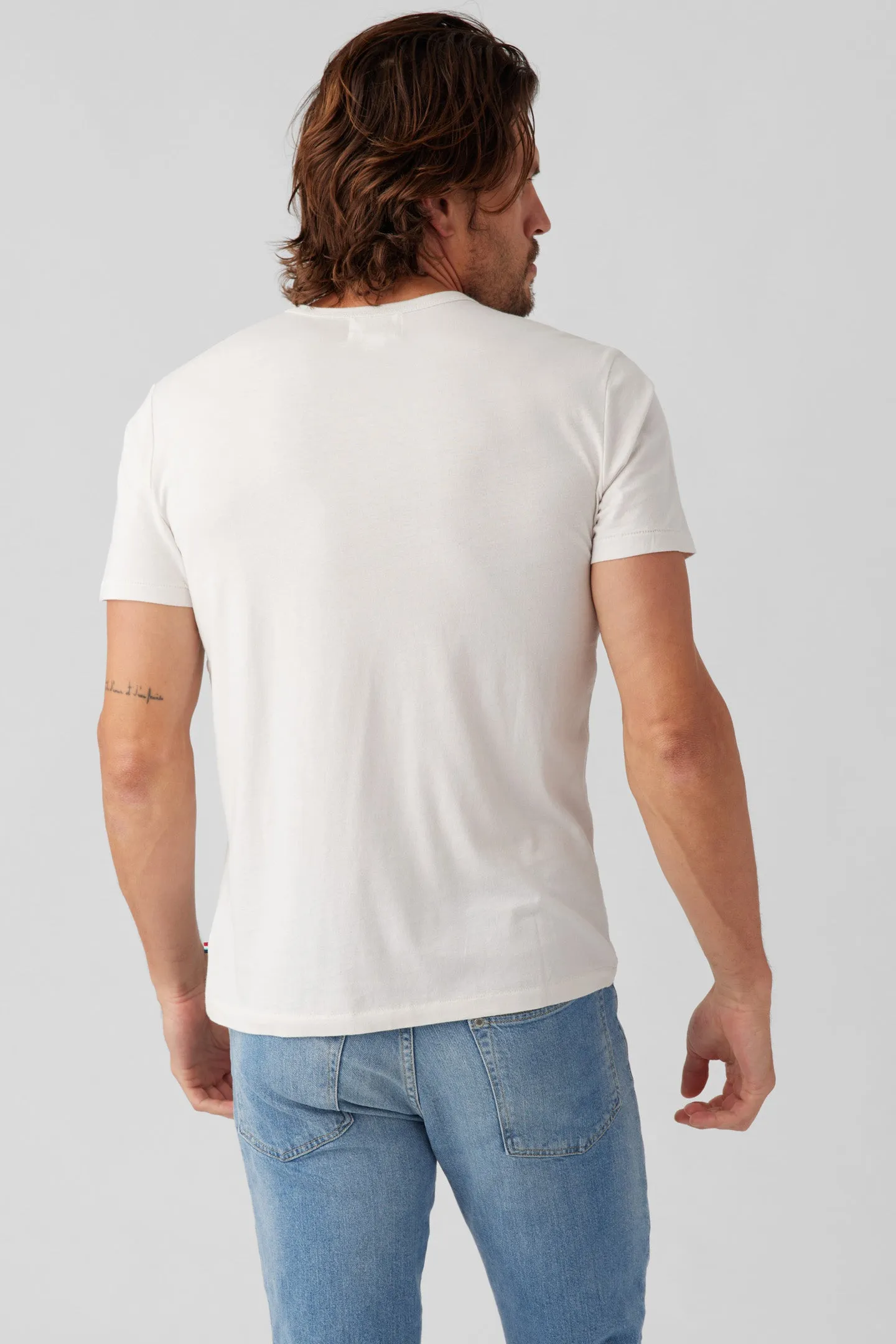 Short Sleeve Henley