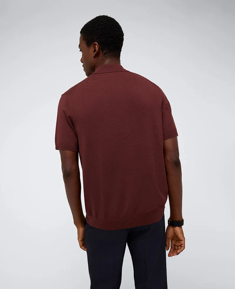 Short Sleeve Sweater Polo