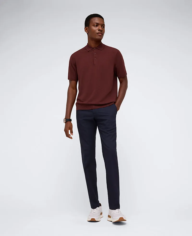 Short Sleeve Sweater Polo