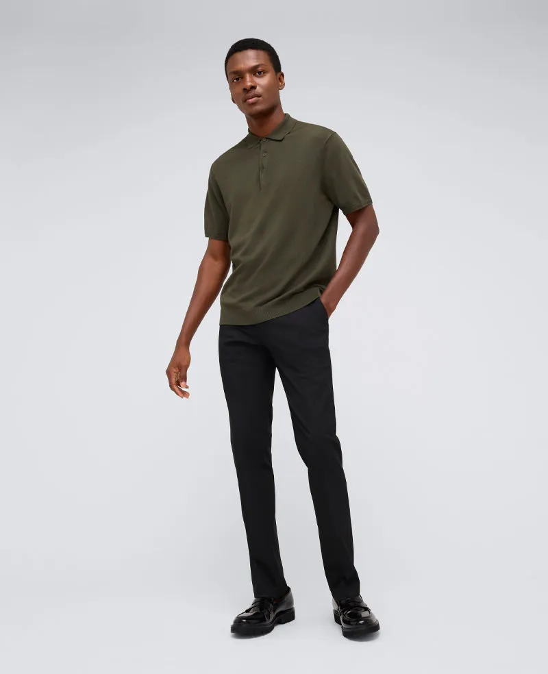 Short Sleeve Sweater Polo
