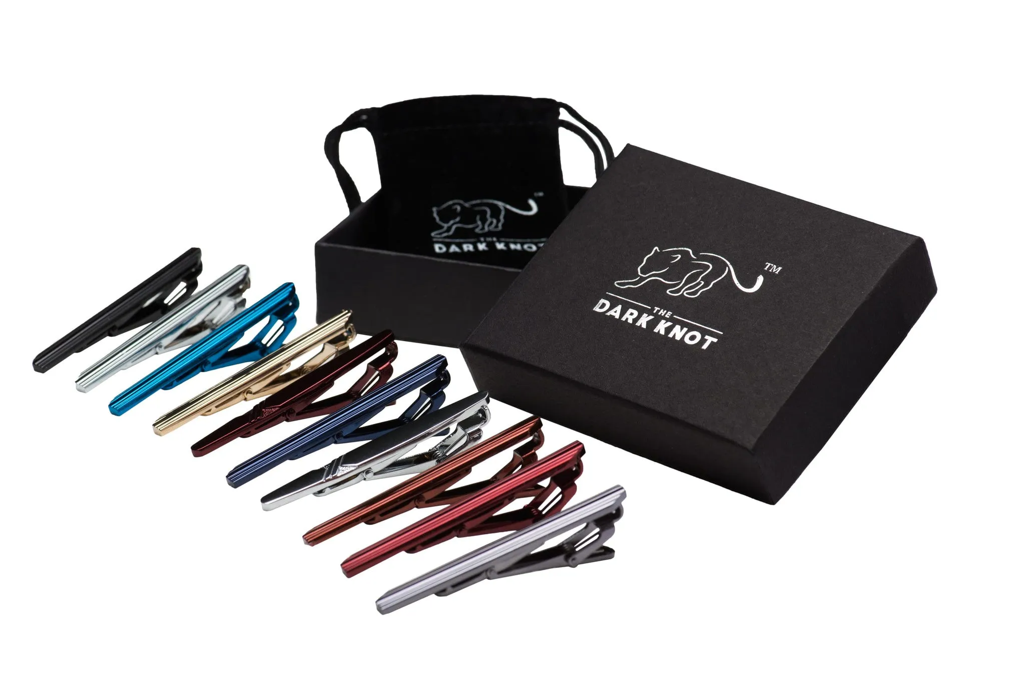 Suffolk Black Stainless Steel Tie Bar