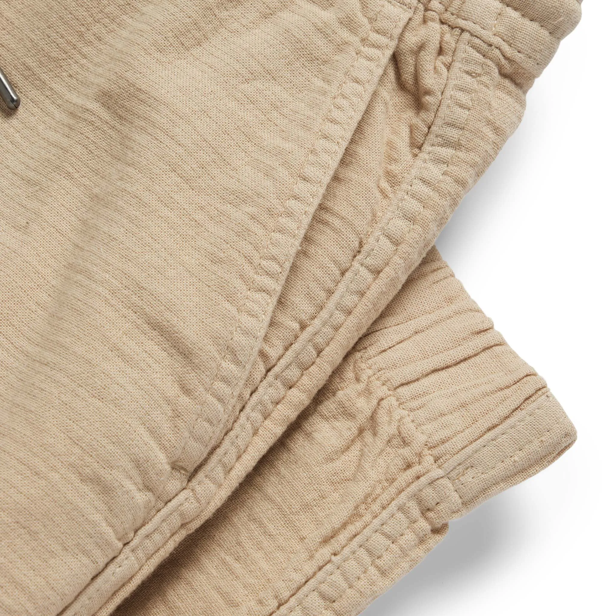 The Apres Pant in Khaki Double Cloth