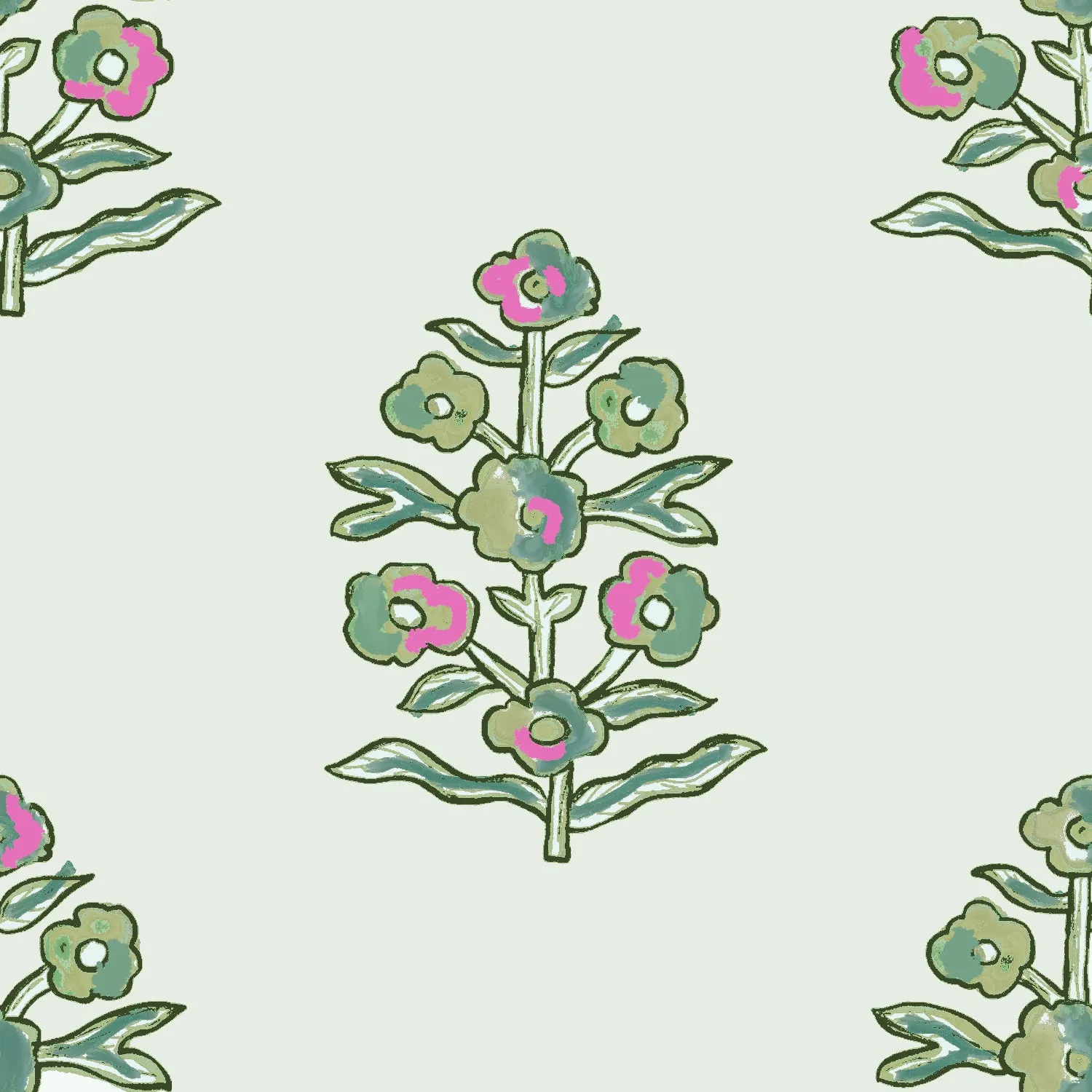The Dylan Top - Greenberry Block