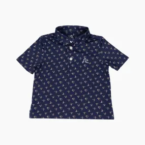 The Lil' Waterfowl | Performance Polo | The Waterfowl - Evening Navy
