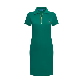 THE STAPLE POLO DRESS-KELLY
