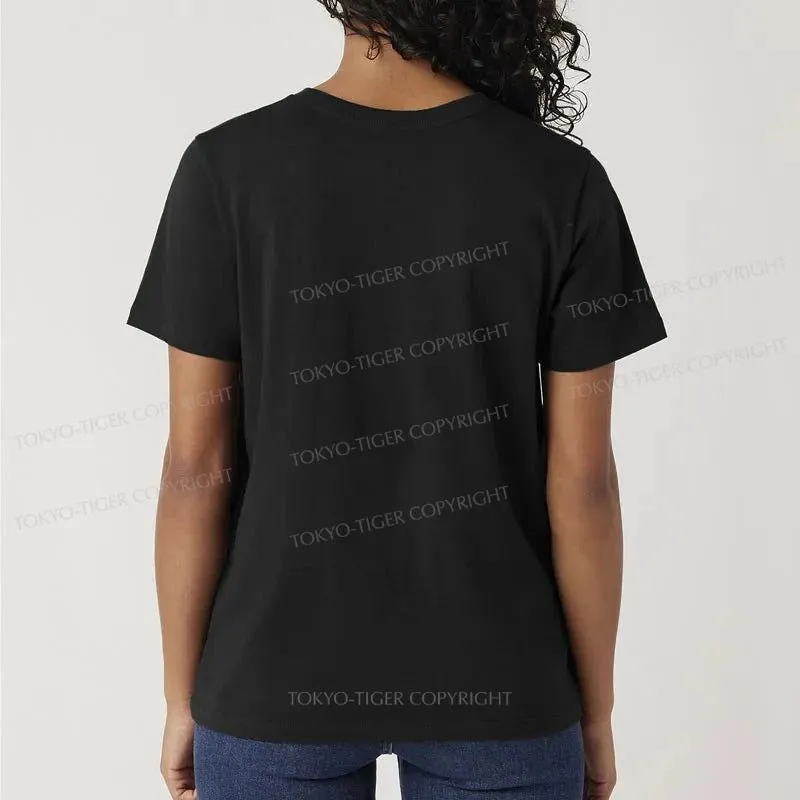 Tokyo-Tiger Geisha Skull Japanese Classic T-Shirt